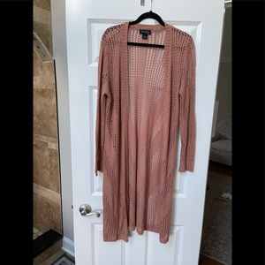 Duster style sweater